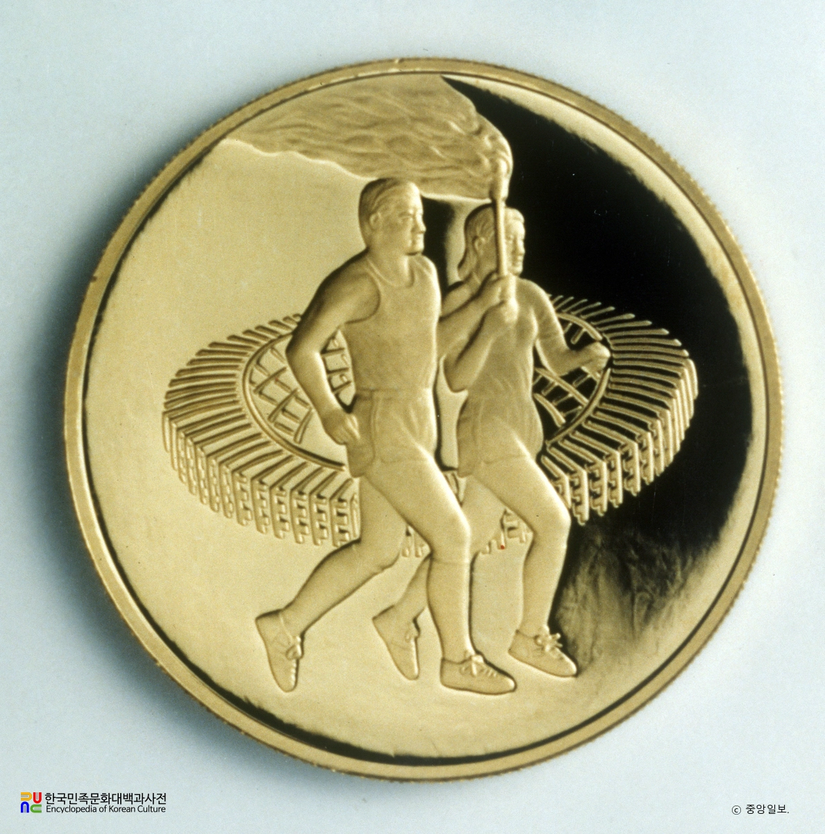 서울올림픽대회 기념메달(금)