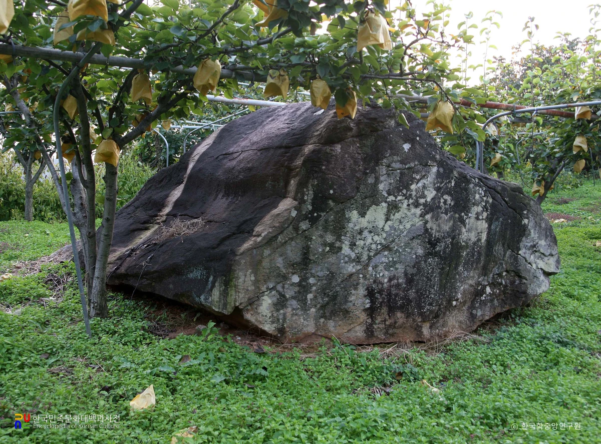 울주 지내리 지석묘 전경
