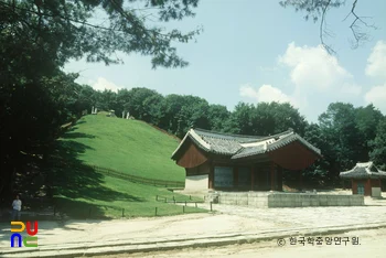 서울 조선 신덕왕후 정릉 전경