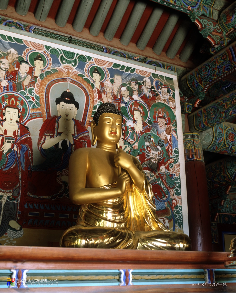 경주 불국사 금동비로자나불좌상