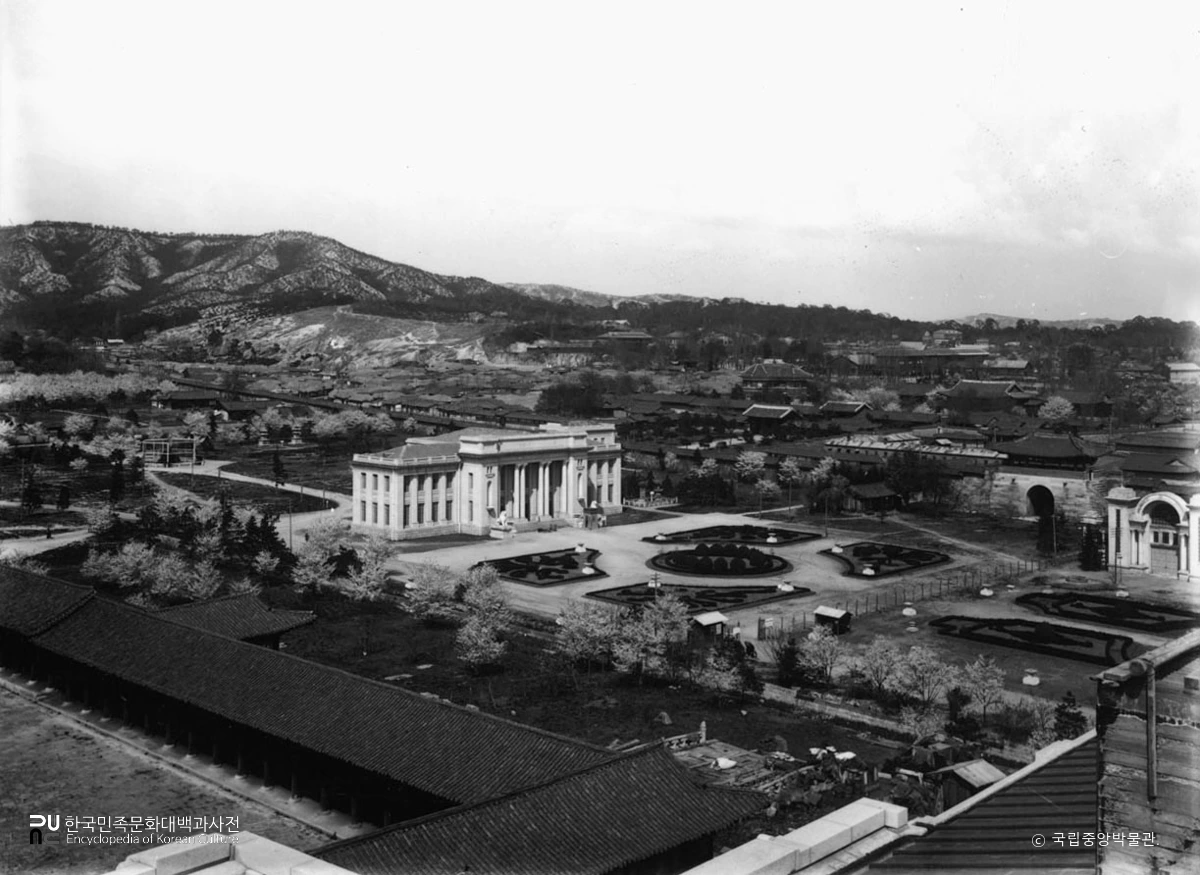 경복궁 내 조선총독부박물관 전경