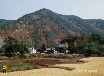 군위 인각사지 전경