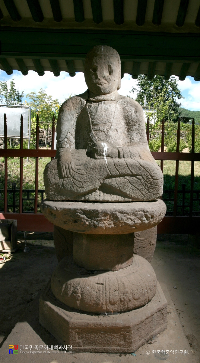 영양 연당동 석불좌상