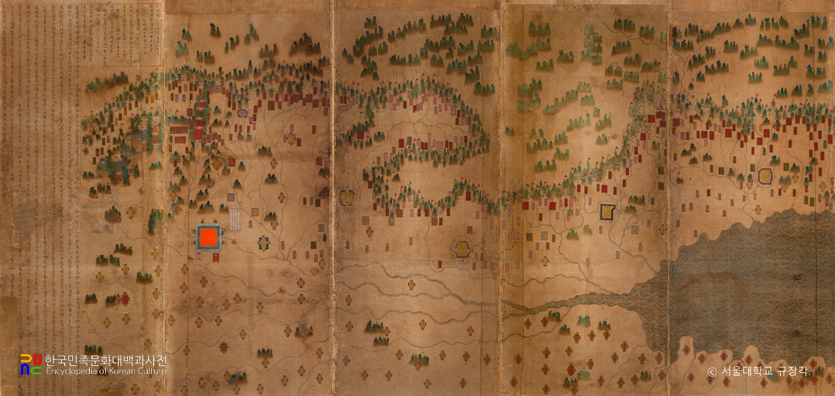 요계관방지도 6∼10폭