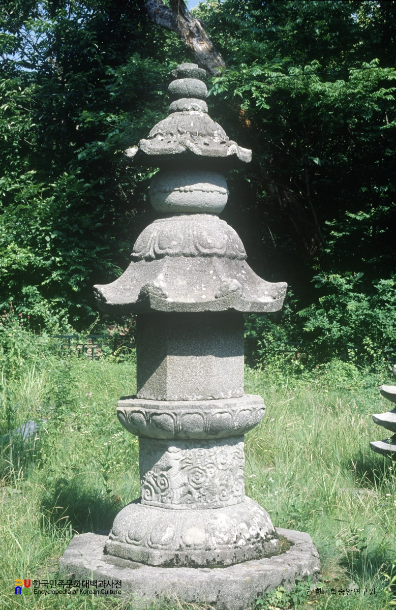 부여 무량사 김시습 부도