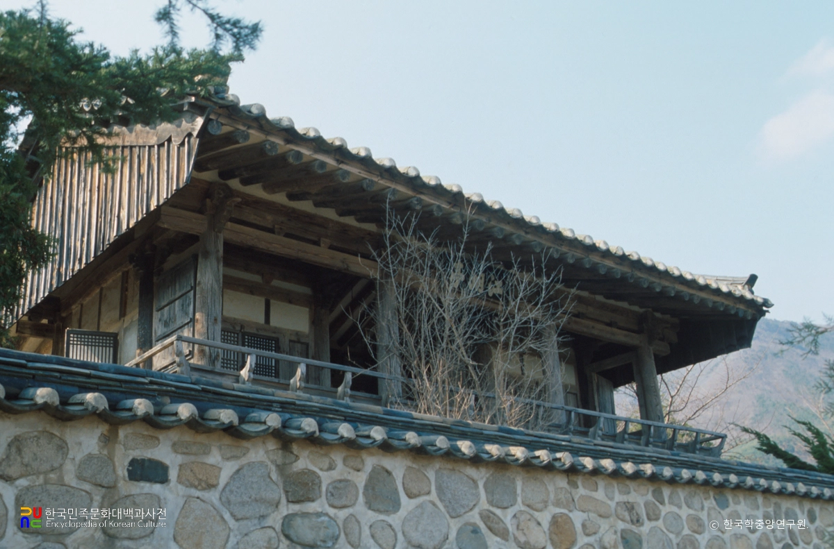 영천 강호정 정측면