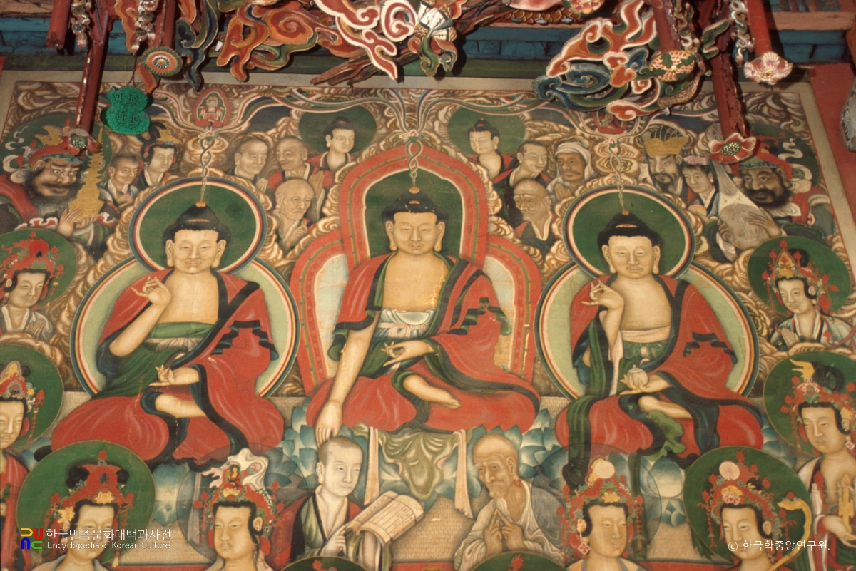 화성 용주사 대웅전 후불탱화