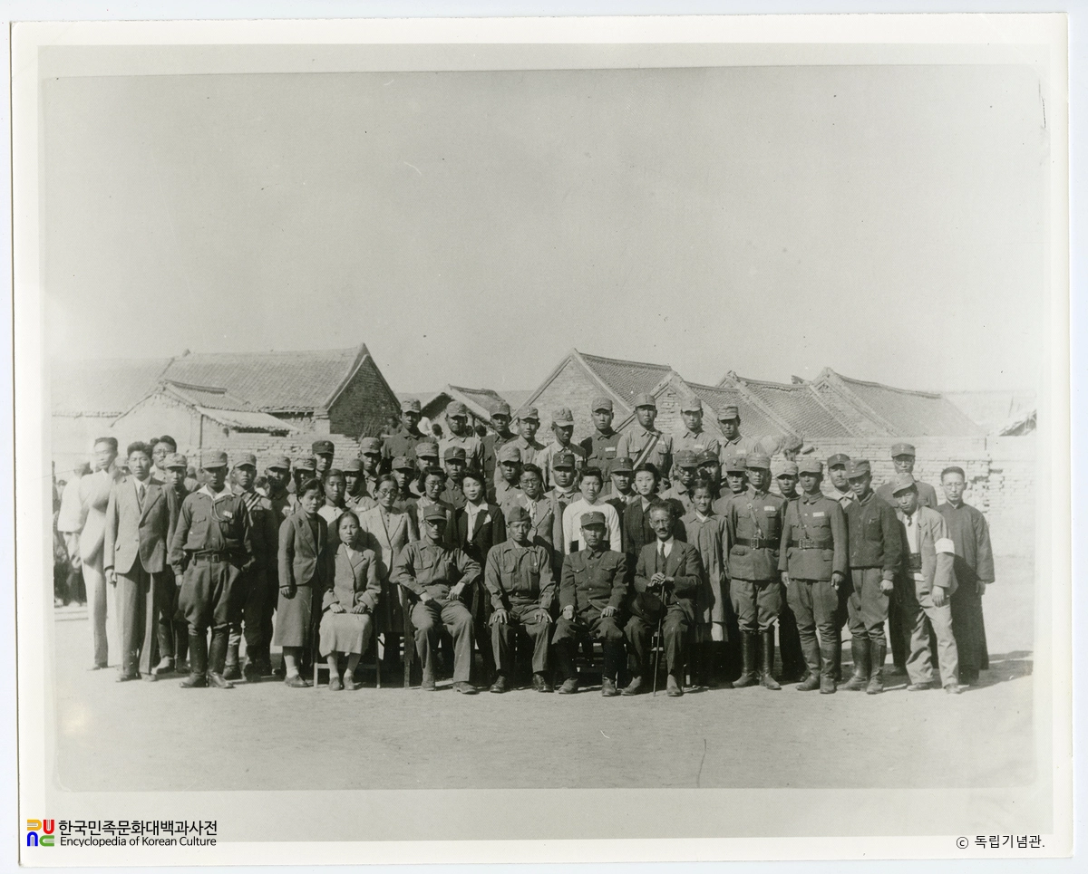 이범석의 개봉지구 시찰기념