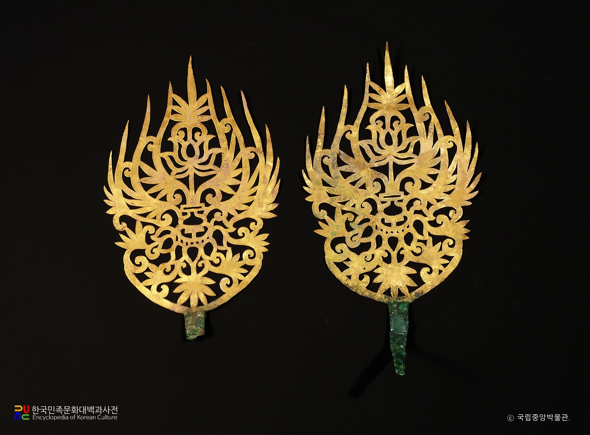 무령왕비 금제 관식