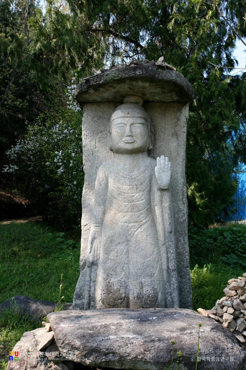 담양 오룡리 석불입상