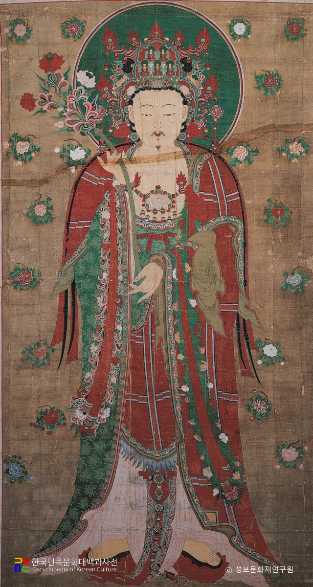 산청 율곡사 괘불탱