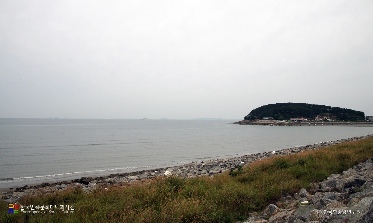 보령 죽도 해저유물 매장해역 전경