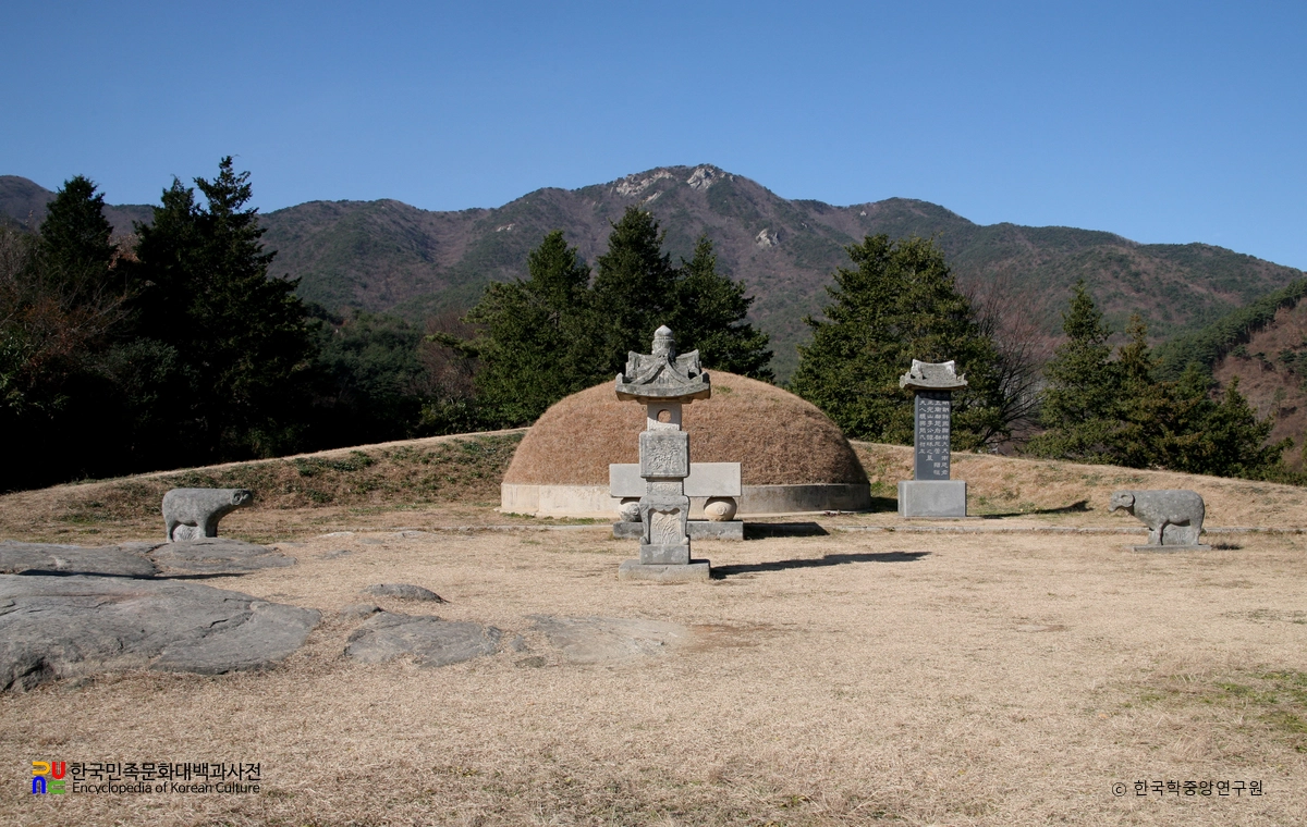 예산 남연군의 묘 정면