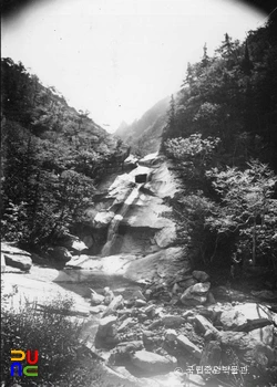금강산 조양폭포