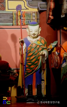 남해 용문사 목조지장시왕상