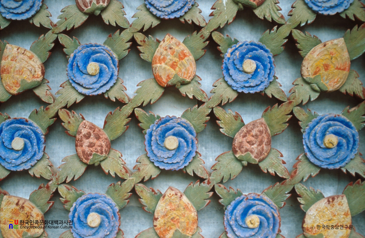 논산 쌍계사 대웅전 문살