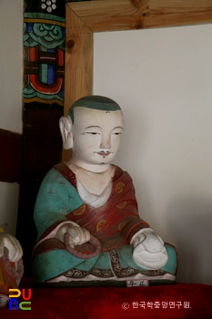 장안사 응진전 석조석가삼존십육나한상
