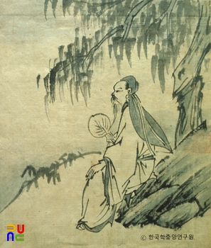 해남 윤씨 가전 고화첩 일괄 / 한일처사도