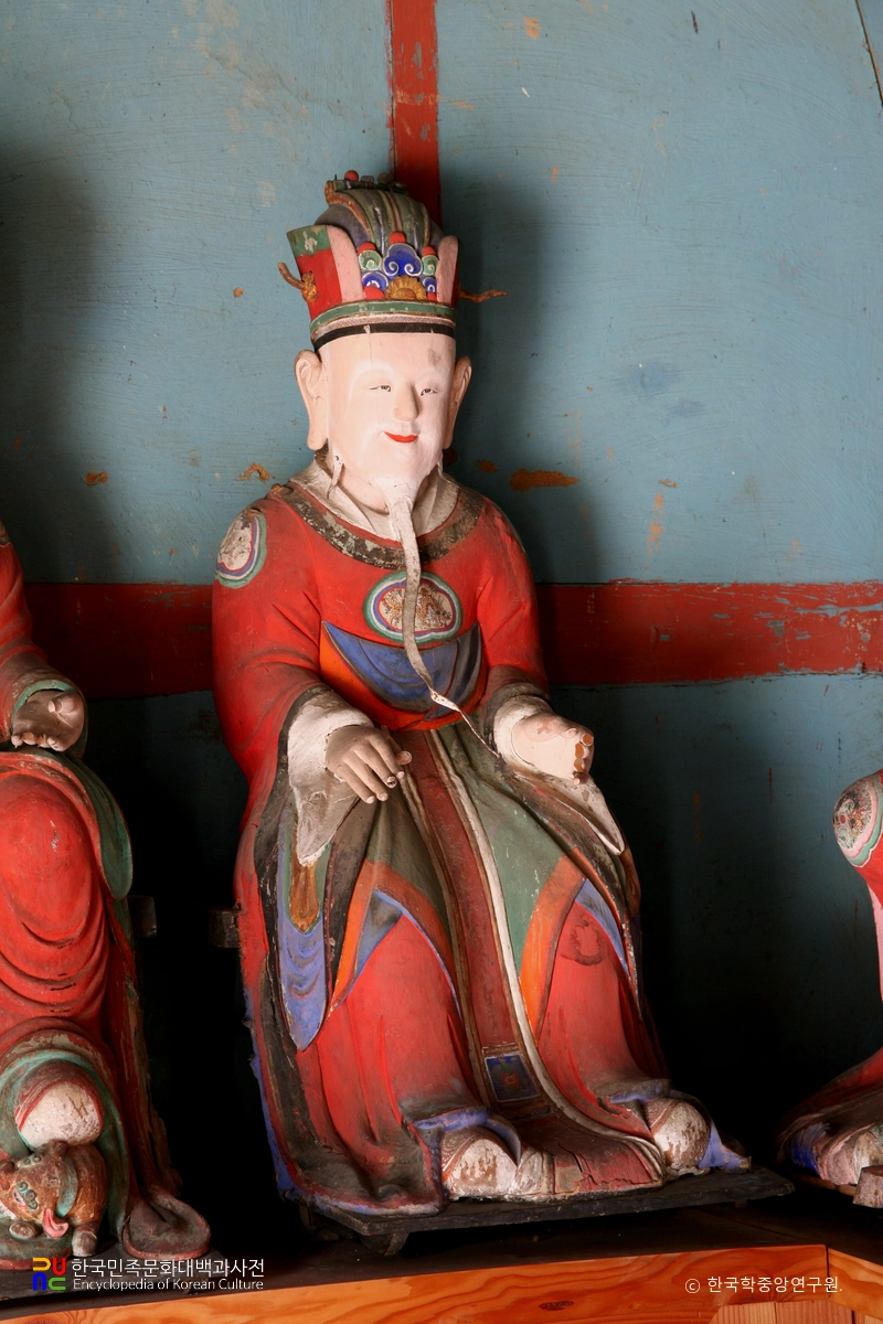 고창 문수사 목조지장보살좌상 및 시왕상