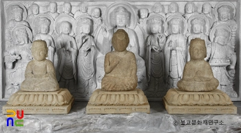 서울 도선사 석삼존불상