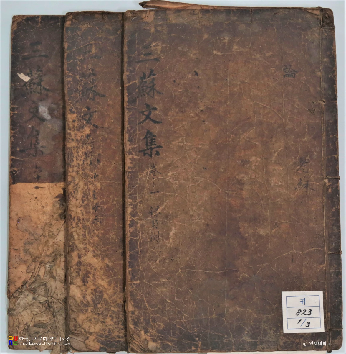 대송미산소씨가전심학문집대전