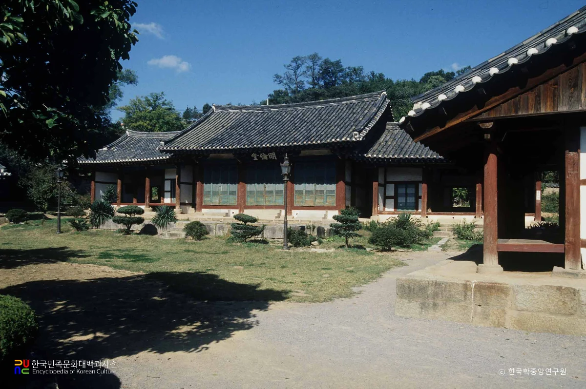 나주목 관아와 향교 중 향교 명륜당 정측면