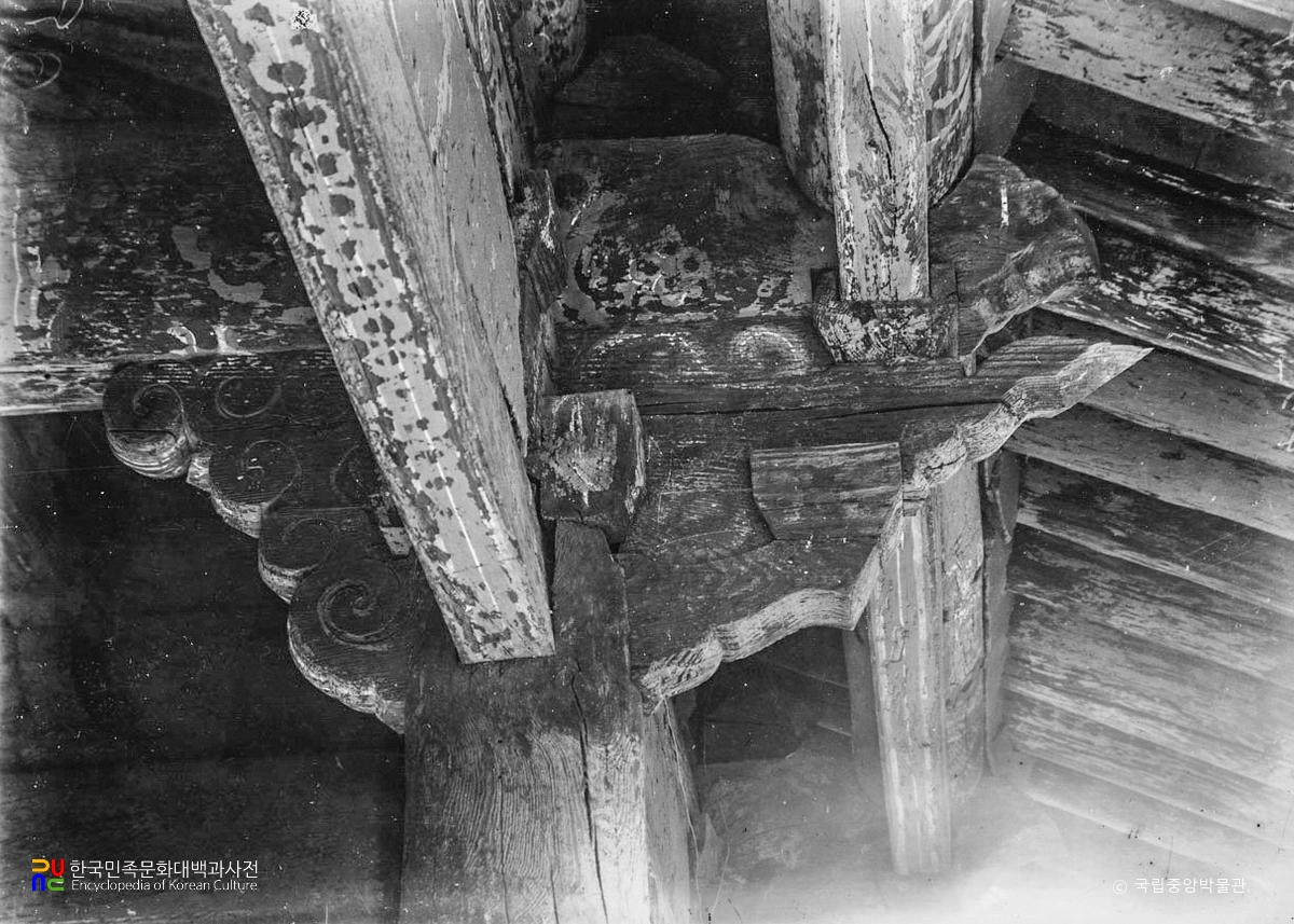 영암 도갑사 해탈문 내부 가구