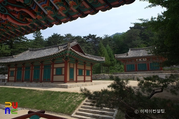 북청 광제사 경내 전경