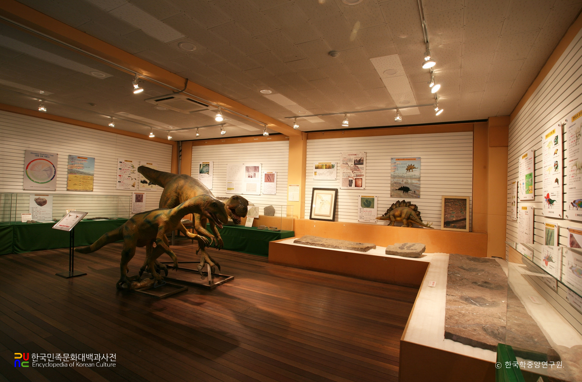 경북대학교자연사박물관 공룡화석관