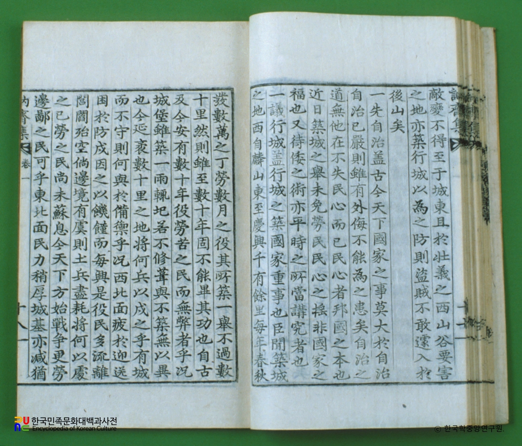 눌재집 / 양성지