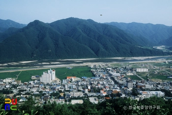 인제읍 전경