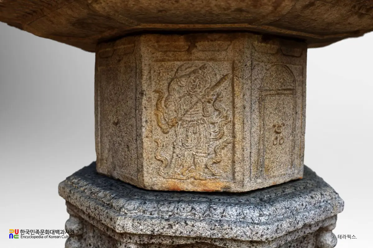 남원 실상사 증각대사탑 탑신석