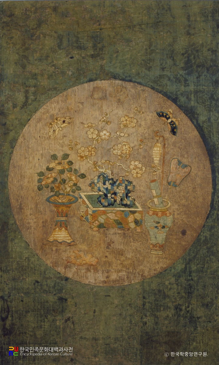 자수 사계분경도