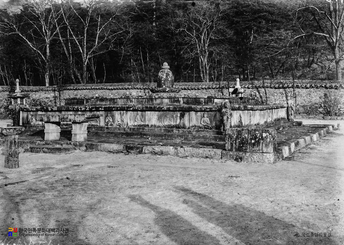 양산 통도사 금강계단 전경