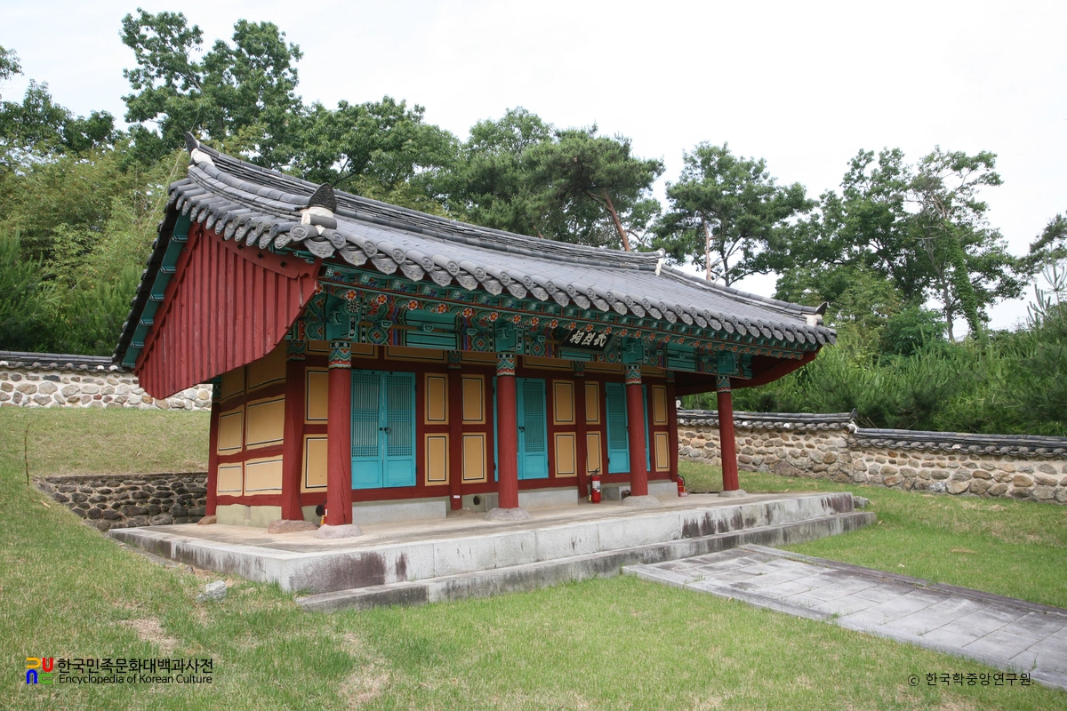 나주 무열사 사당 정측면