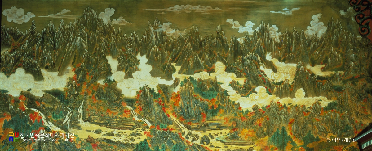 금강산만물초승경도