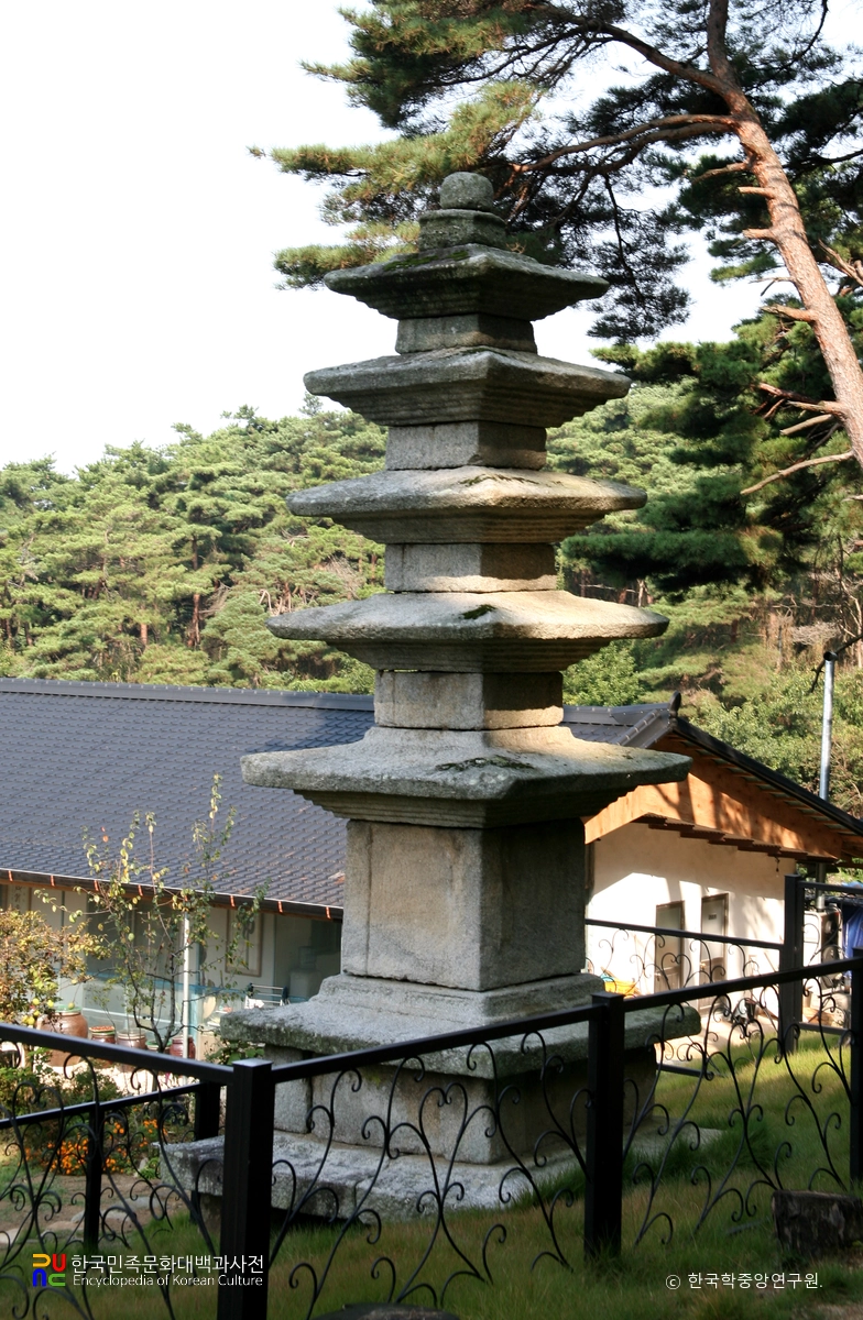 남복리 오층석탑