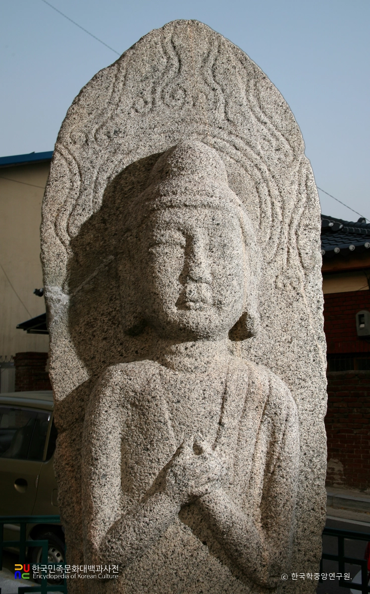 함평 해보리 석불입상