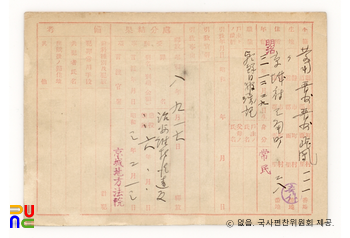 일제 주요감시대상 인물카드 강달영(姜達永)_02_후면