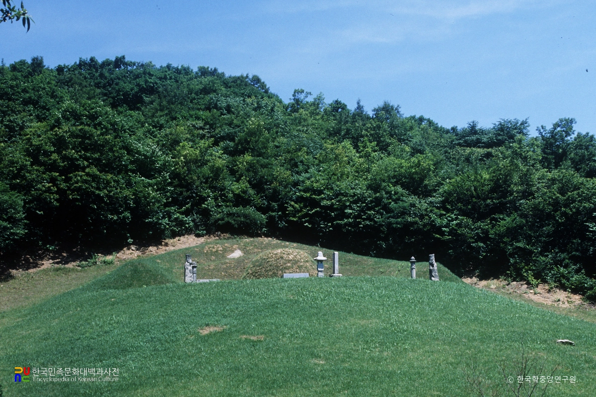 성남 이경석 선생 묘 전경