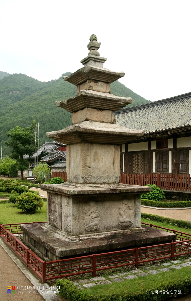 청도 운문사 동ㆍ서 삼층석탑 중 서탑