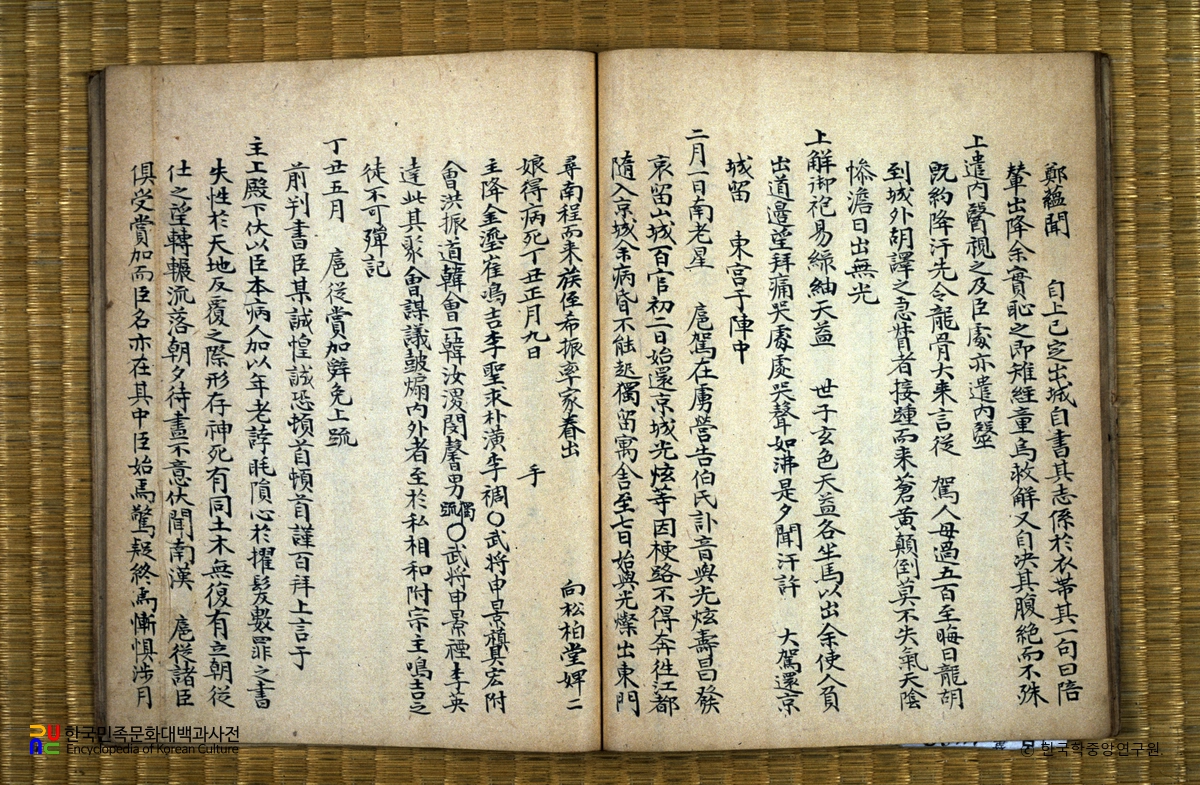 남한기략 / 호종상가사면상소