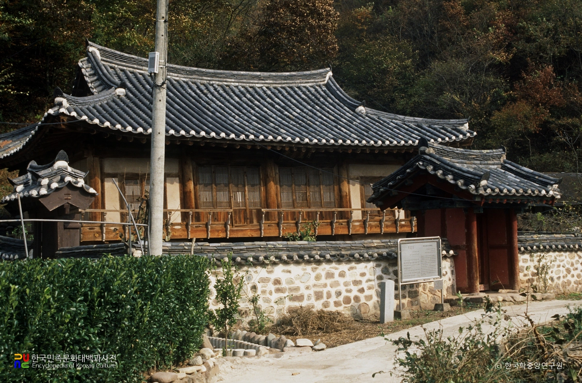 영양 월록서당 전경