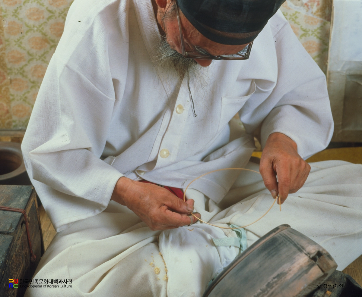 망건장 / 당의대테 만들기