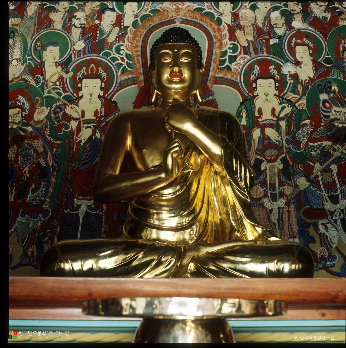 경주 불국사 금동비로자나불좌상