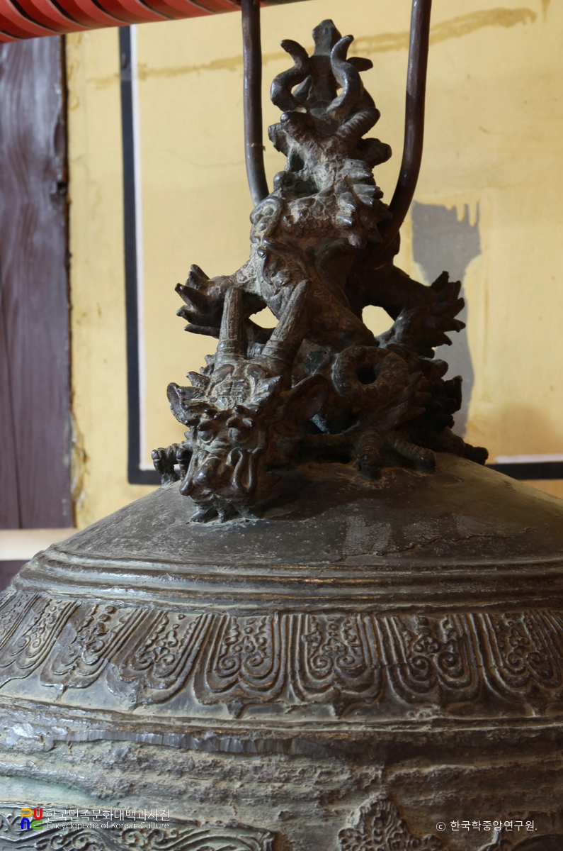 거창 고견사 동종의 종뉴