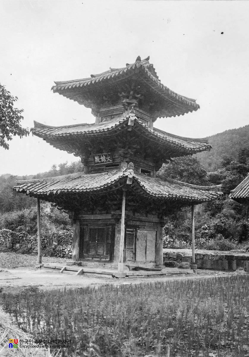 화순 쌍봉사 대웅전 동남면