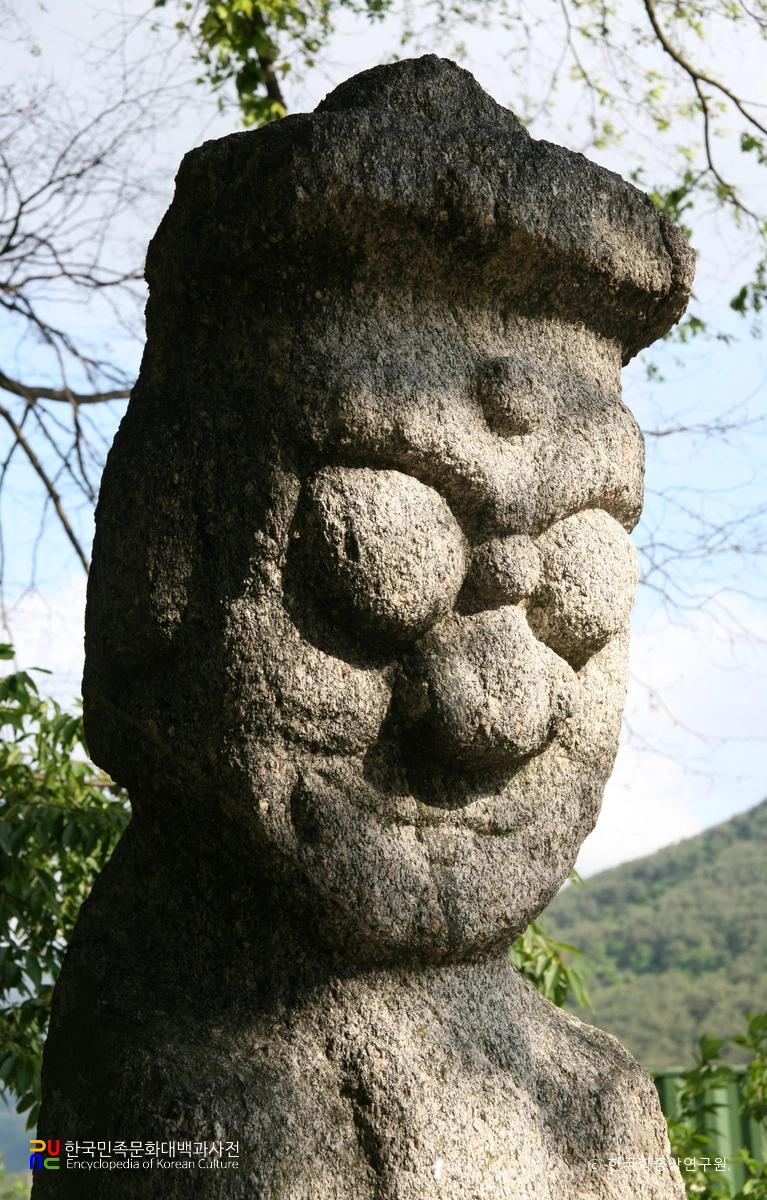 남원 실상사 석장승
