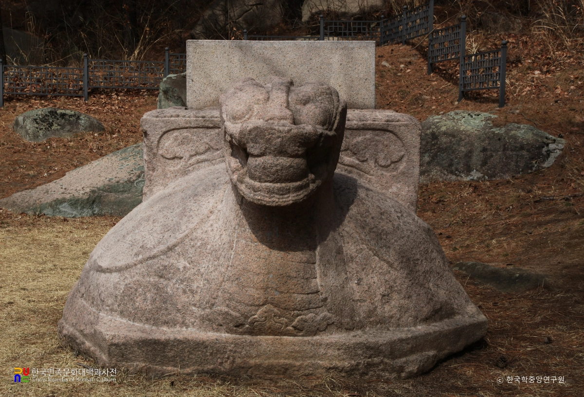 합천 영암사지 동귀부