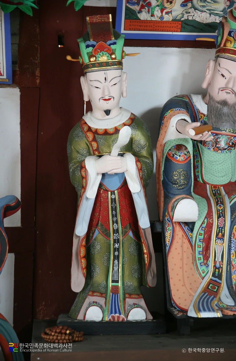 나주 다보사 명부전 시왕상